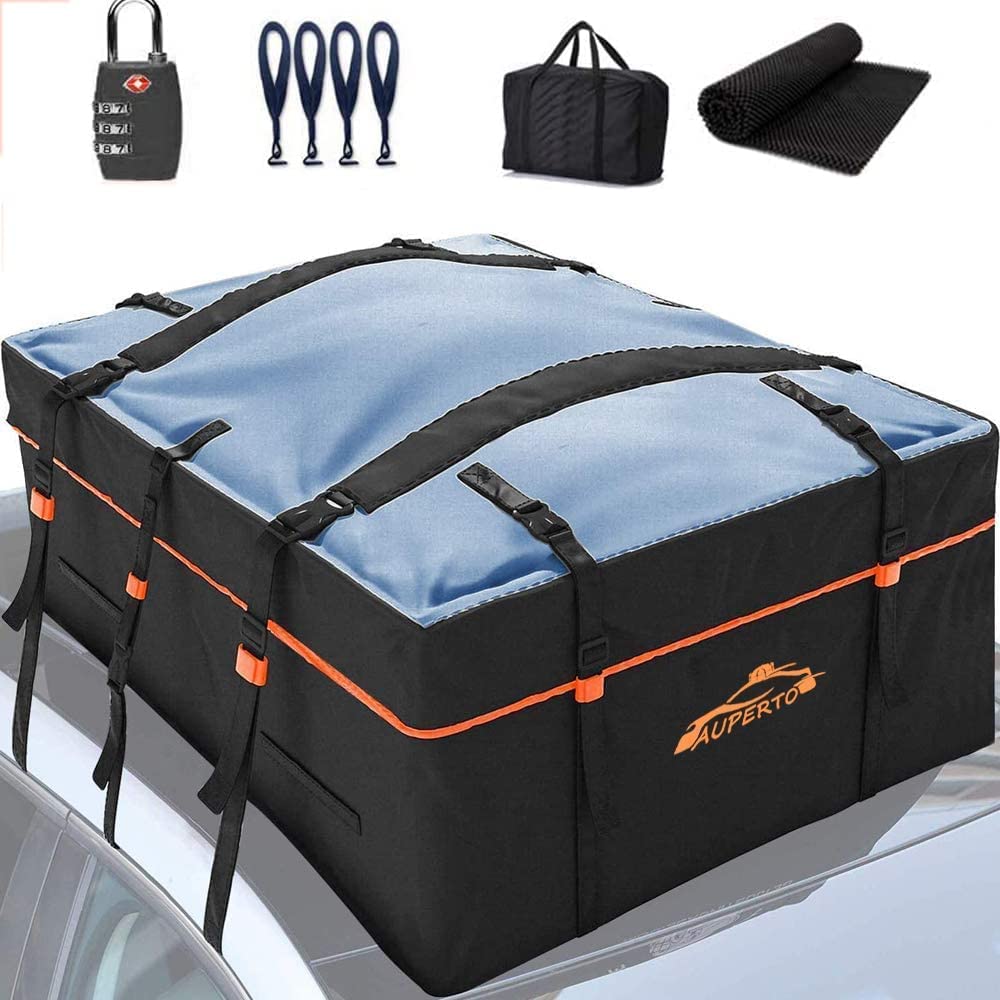 Cargo Bag, 19 Cubic Feet Roof Top Cargo Bag Waterproof Car